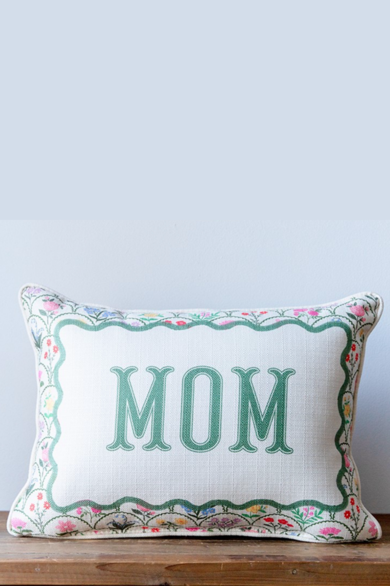 Wildflower Traditional Mom Pillow