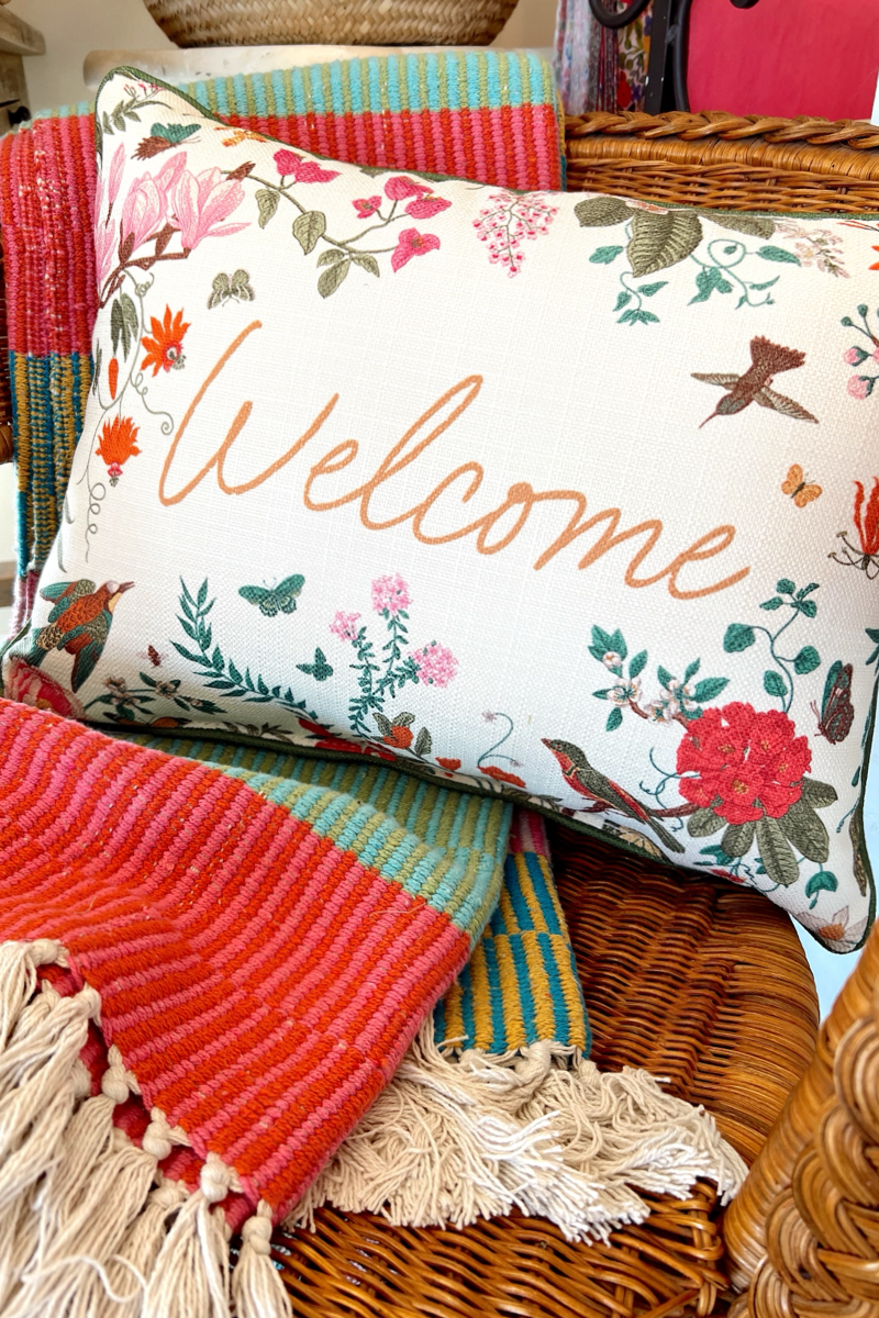 Welcome Bloom Pillow