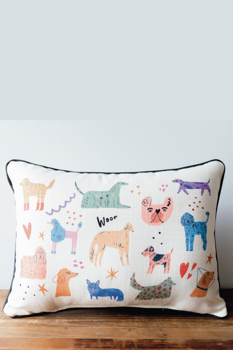 Doodle Dogs Pillow