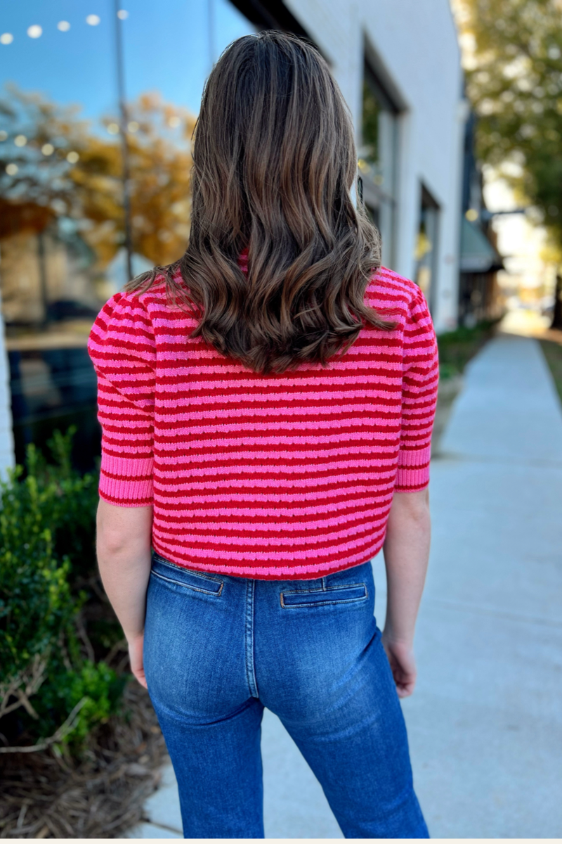 Natalie Sweater - Red