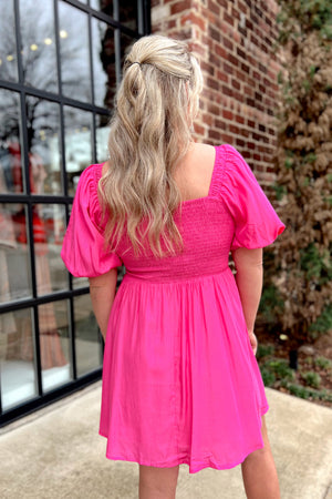Reagan Dress - Pink