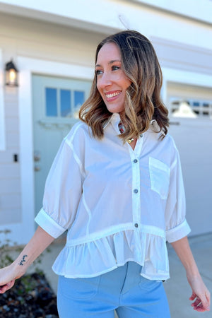 Trina Top - Off White