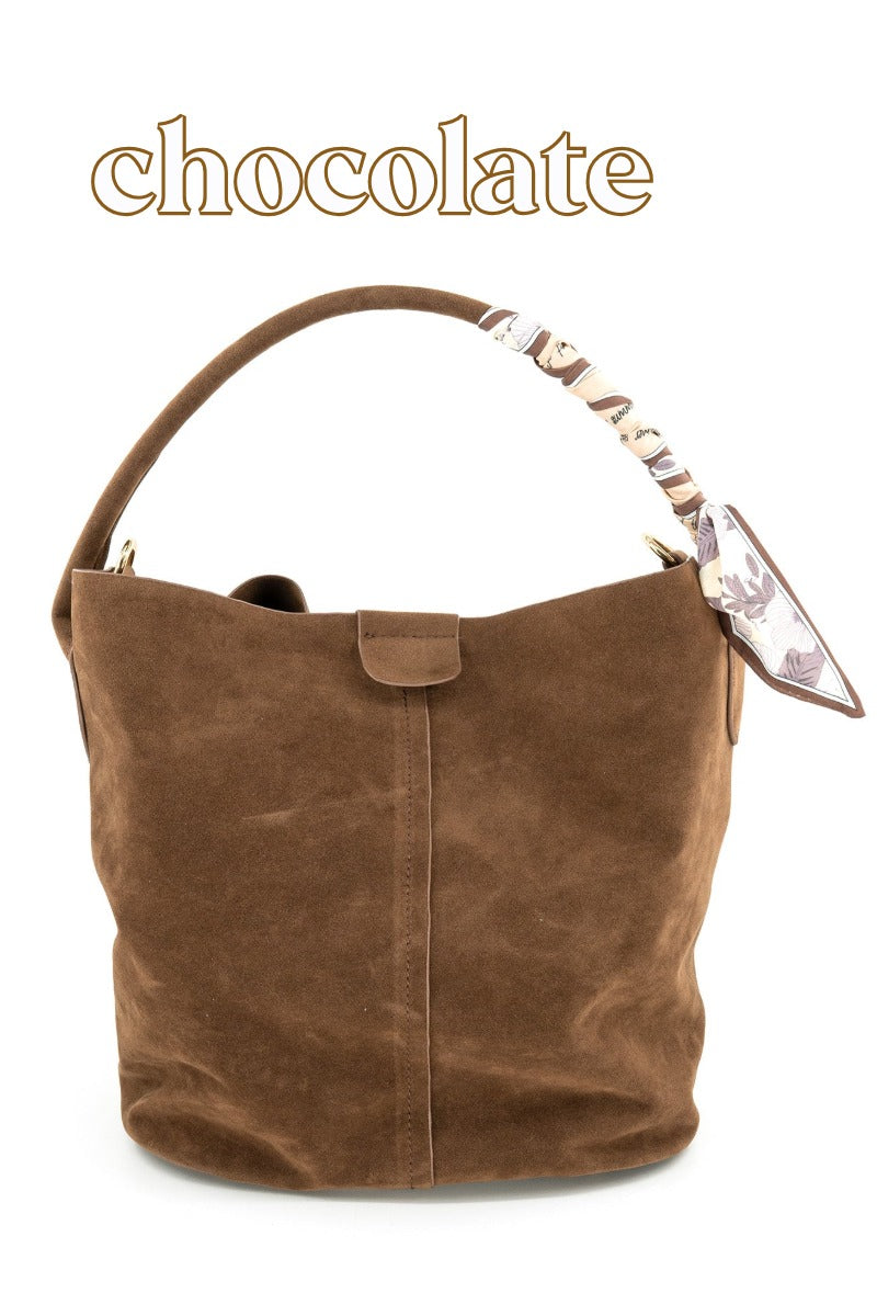 Dixie Suede Scarf Bag