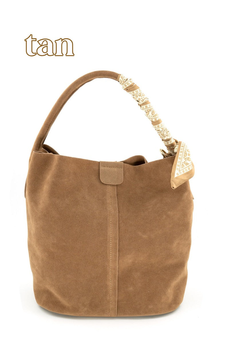 Dixie Suede Scarf Bag