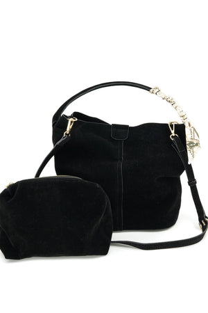 Dixie Suede Scarf Bag