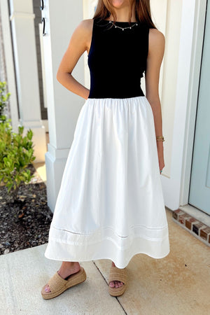 Erika Dress - Navy