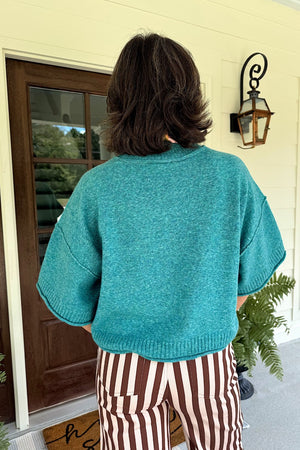 Britt Sweater - Teal