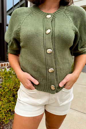 Emery Sweater - Olive