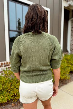 Emery Sweater - Olive
