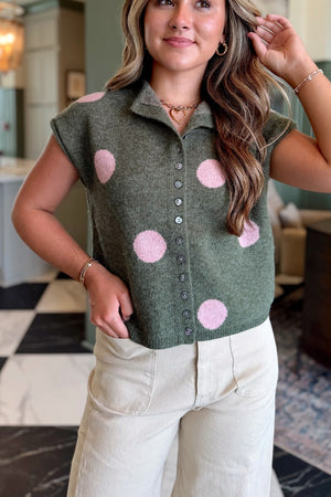 Tiff Top - Olive