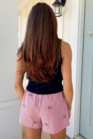 Riggs Top - Navy