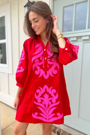 Mystique Dress - Red