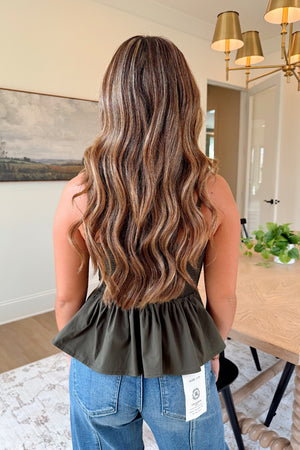 Lacey Top - Olive