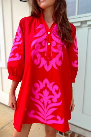 Mystique Dress - Red