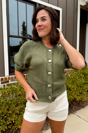Emery Sweater - Olive