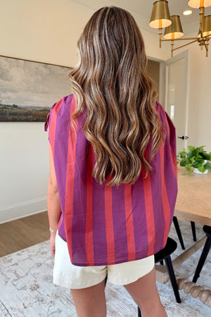 Tabby Top - Plum