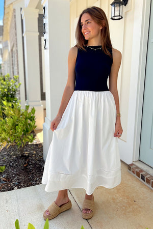 Erika Dress - Navy