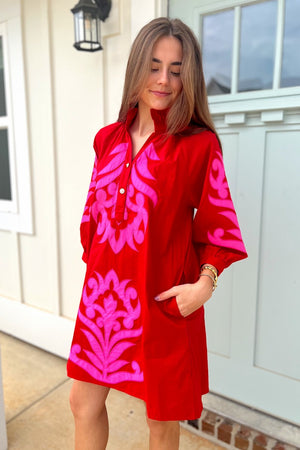 Mystique Dress - Red