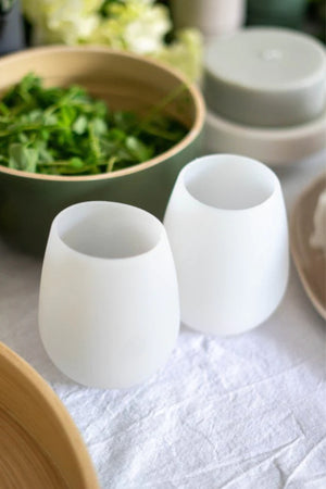 Silicone Unbreakable Tumbler - Blac & Dove