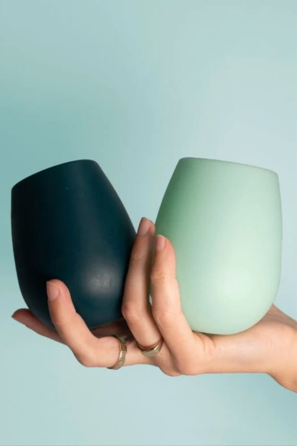 Silicone Unbreakable Tumbler - Mist & Ink