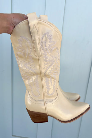 Amaya Butter Yellow Boot
