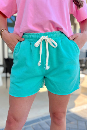 Tilly Shorts - Turquoise