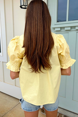 Darby Top - Yellow