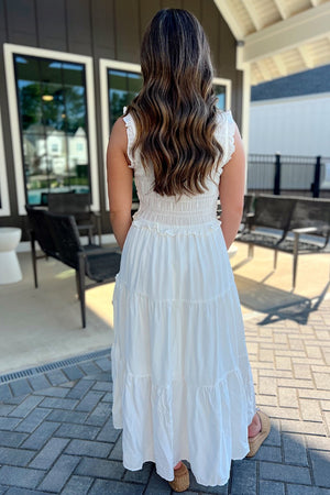Chandler Dress - White
