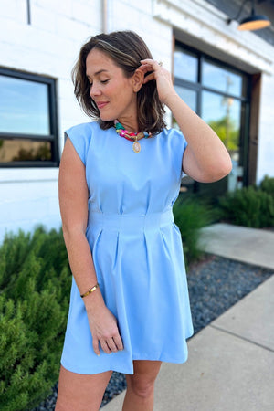 Harvey Dress - Baby Blue
