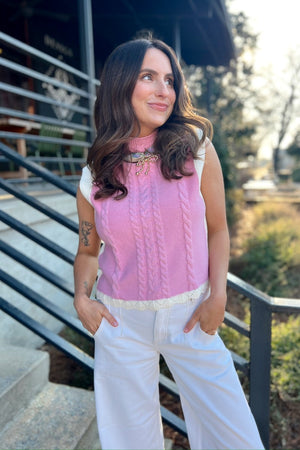 Demi Sweater - Pink