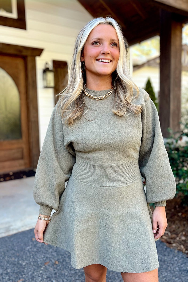 Porter Dress - Olive