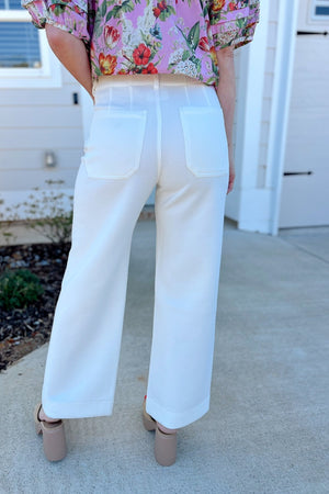 Priscilla Pants - Ivory