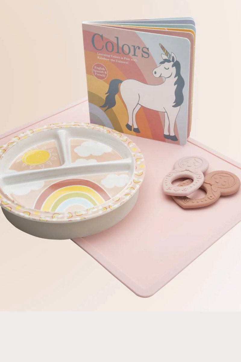 Light Pink Silicone Placemat