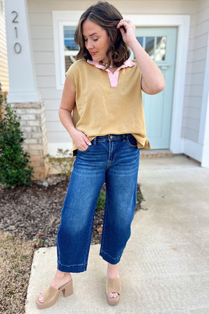 Harris Top - Pink Chestnut