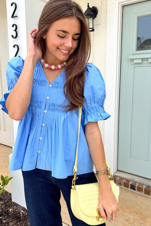 Darby Top - Blue