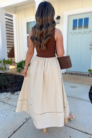 Erika Dress - Brown