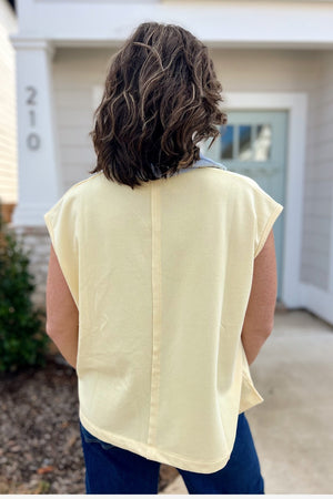 Harris Top - Butter Sky