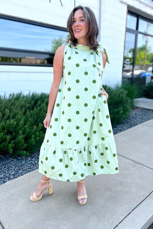 Poppy Dress - Green