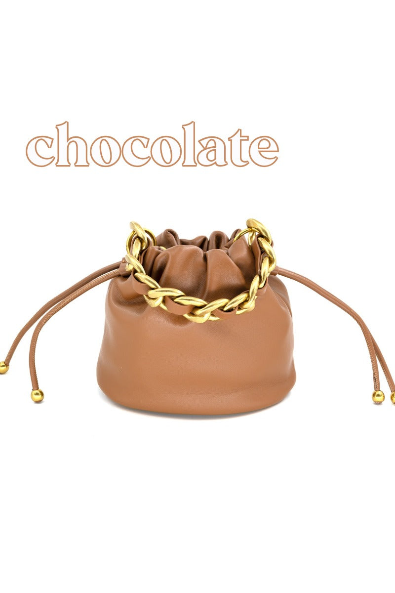 Layla Chain Bucket Bag