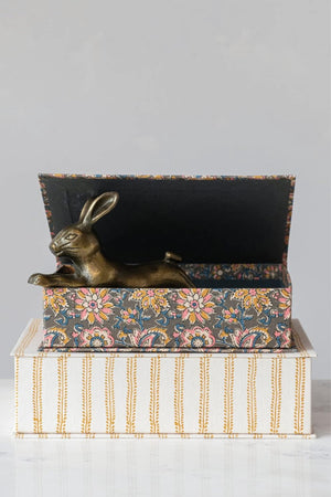 Fabric Covered Box Set