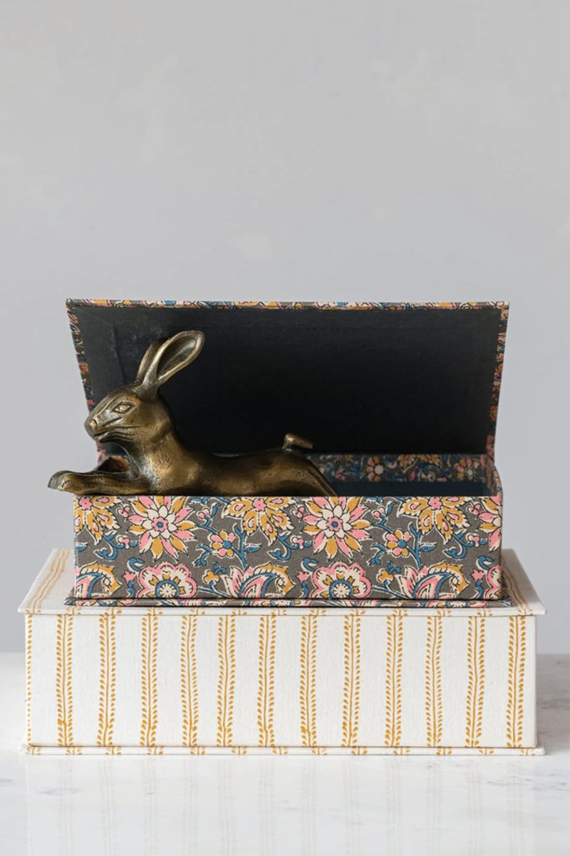 Fabric Covered Box Set