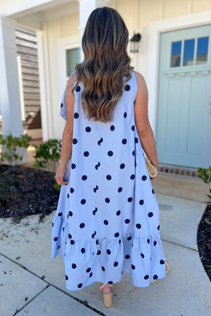 Poppy Dress - Blue