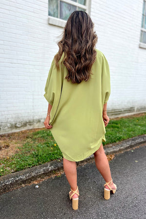 Andie Dress - Apple Green