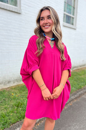 Andie Dress - Magenta