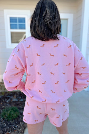 Weenie Dog Sweat Set