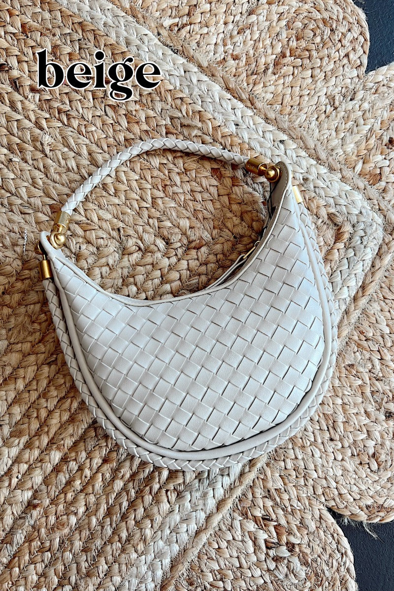 Billy Woven Hobo Bag - Mini