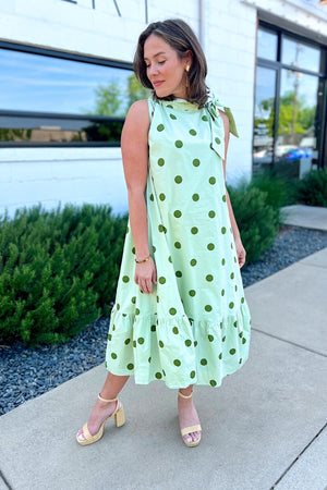 Poppy Dress - Green