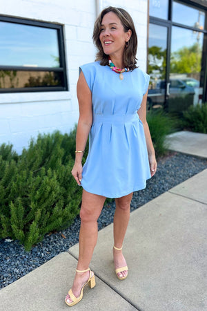 Harvey Dress - Baby Blue