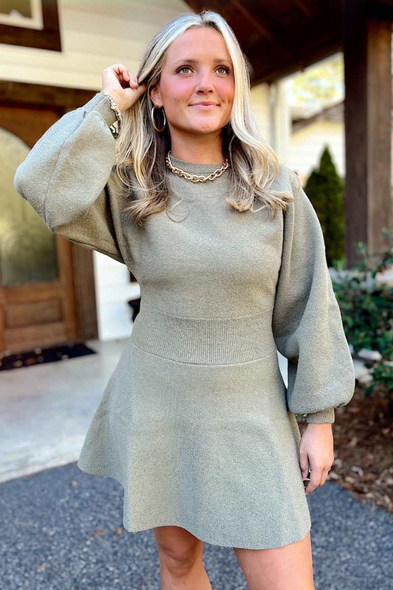 Porter Dress - Olive