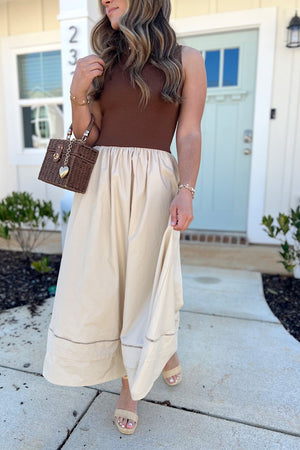 Erika Dress - Brown